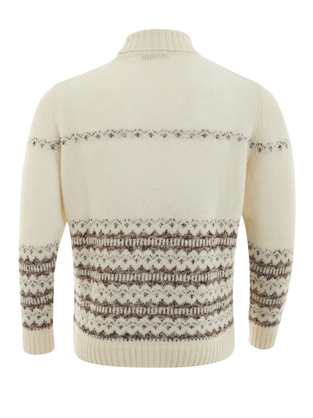 Chic Alpaca Wool Blend Turtleneck Jumper