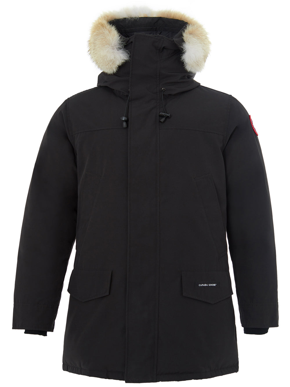 Elegant Quilted Hooded Fur Parka