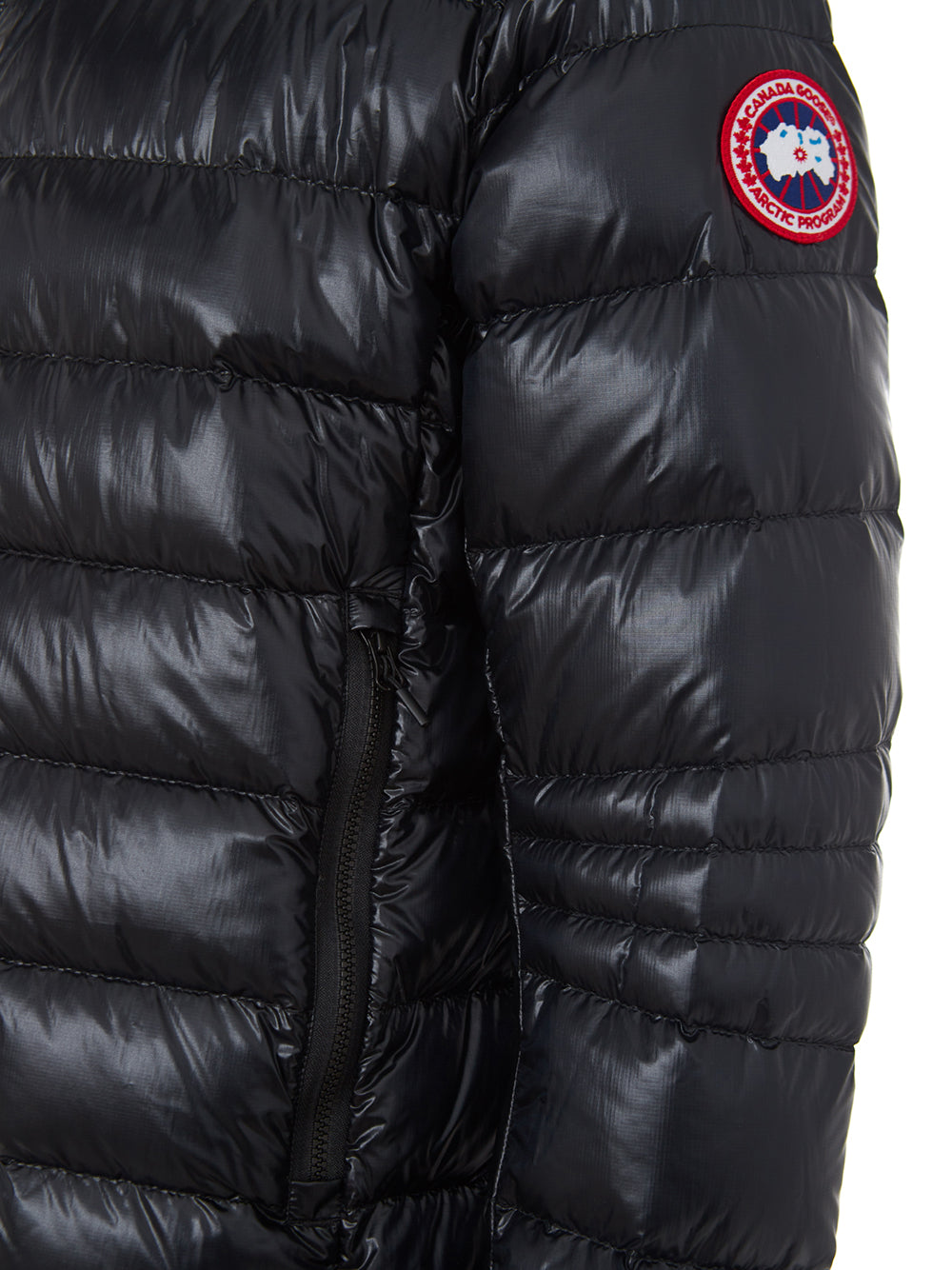 Elegant Black Quilted Lightweight Jacket