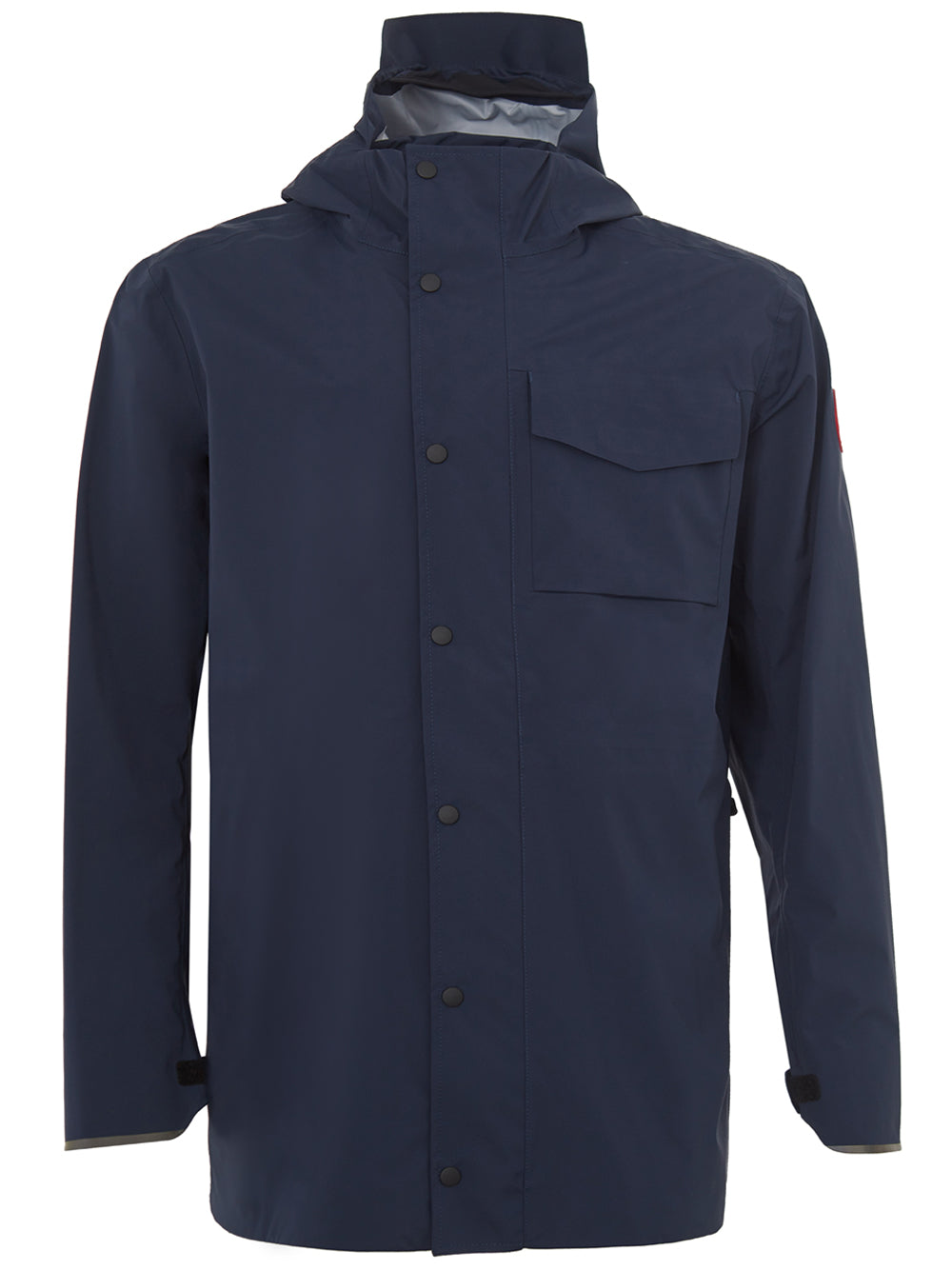 Elegant Waterproof Blue 'Nanaimo' Raincoat