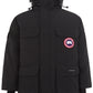 Exquisite Black Expedition Hooded Parka