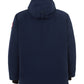 Elegant Blue Chateau Hooded Parka