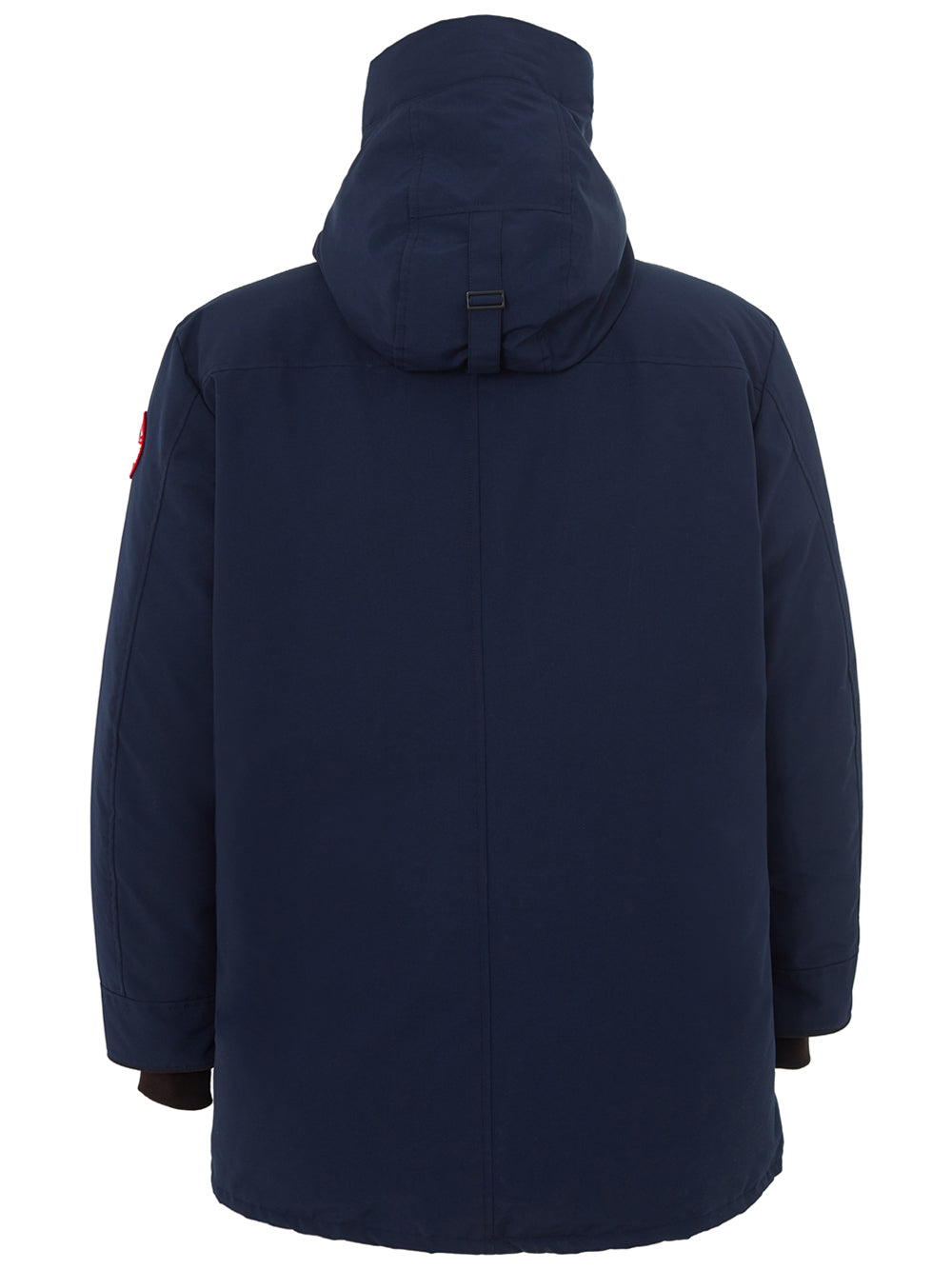 Elegant Blue Chateau Hooded Parka