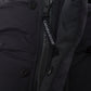 Elegant Quilted Black Armstrong Hooded Jacket