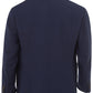 Elegant Blue Cashmere Men's Jacket