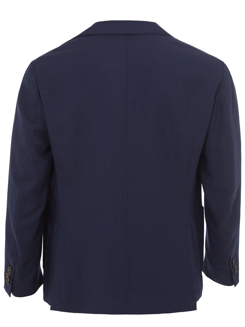 Elegant Blue Cashmere Men's Jacket