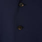 Elegant Blue Cashmere Men's Jacket