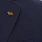 Elegant Blue Cashmere Men's Jacket