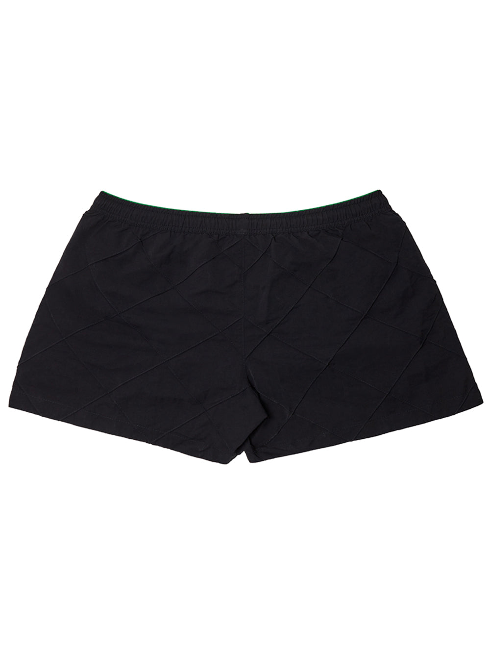 Elegant Black Intreccio Swim Boxer