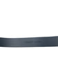 Blue Leather Silver Logo Metal Buckle Belt