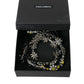 Black Daisy Crystal Dauphine Waist Belt