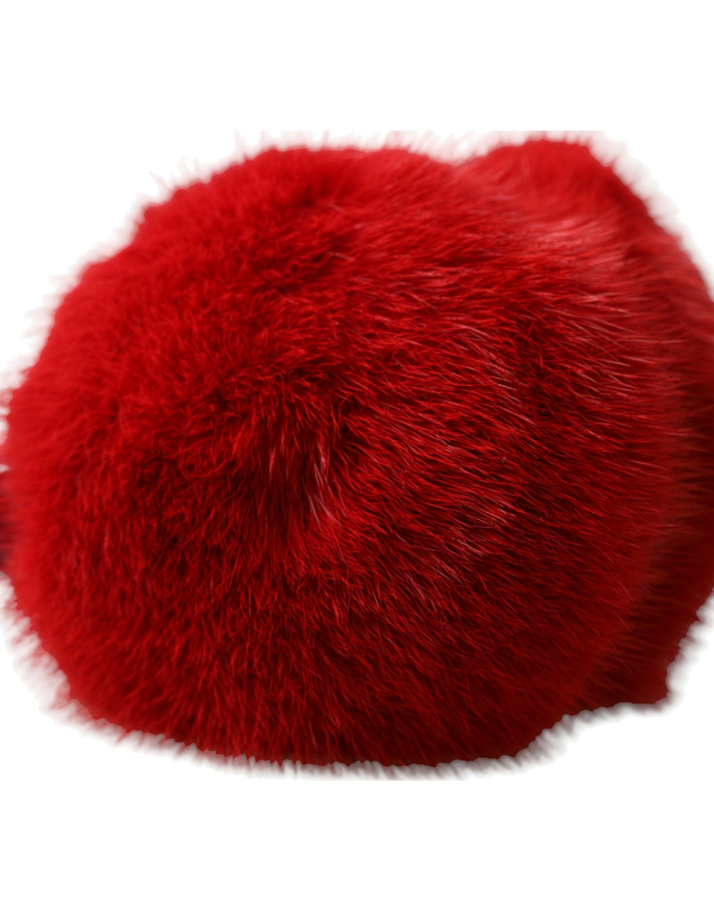 Red Mink Fur Winter Warmer Headband Ear Muffs