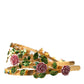 Gold Brass Roses Crystal Embellished Headband Diadem