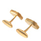 Gold Plated Crown Sterling Silver 925 Cufflink