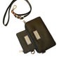 Dark Green Nylon Logo Multifunctional Kit 2 Pcs Set Bags