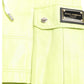 Light Green Cotton Men Cargo Bermuda Shorts