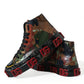 Multicolor Camouflage High Top Sneakers Shoes