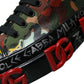 Multicolor Camouflage High Top Sneakers Shoes