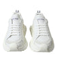 White Leather SUPER KING Sneakers Shoes