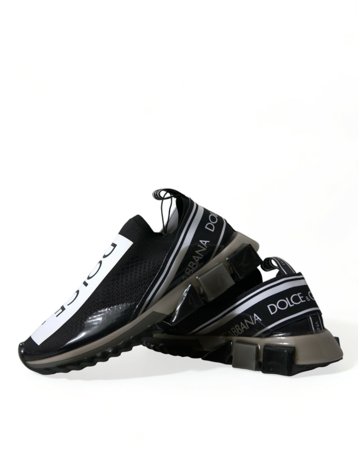 Black White Slip On Sneakers Sorrento Shoes