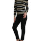 Multicolor Stripe Wool Logo Pullover Sweater