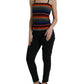 Multicolor Stripes Spaghetti Strap Tank Top