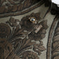 White Floral Brocade GOLD Dress Shirt