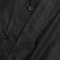 Black Cotton Logo Formal GOLD Dress Shirt