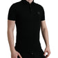 Black Logo Collared Short Sleeve T-shirt