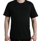 Black Cotton Short Sleeve Crew Neck T-shirt