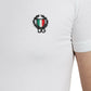 White Logo Crest Crew Neck Underwear T-shirt