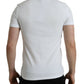 White Logo Crest Crew Neck Underwear T-shirt