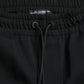 Black Cotton Blend Men Sweatpants Jogger Pants