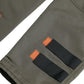 Green Cotton Cargo Men Jogger Pants