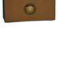 Elegant Compact Leather Wallet in Brown