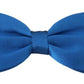 Elegant Sapphire Silk Bow Tie