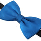 Elegant Sapphire Silk Bow Tie