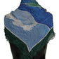 Elegant Multicolor Silk Blend Square Scarf