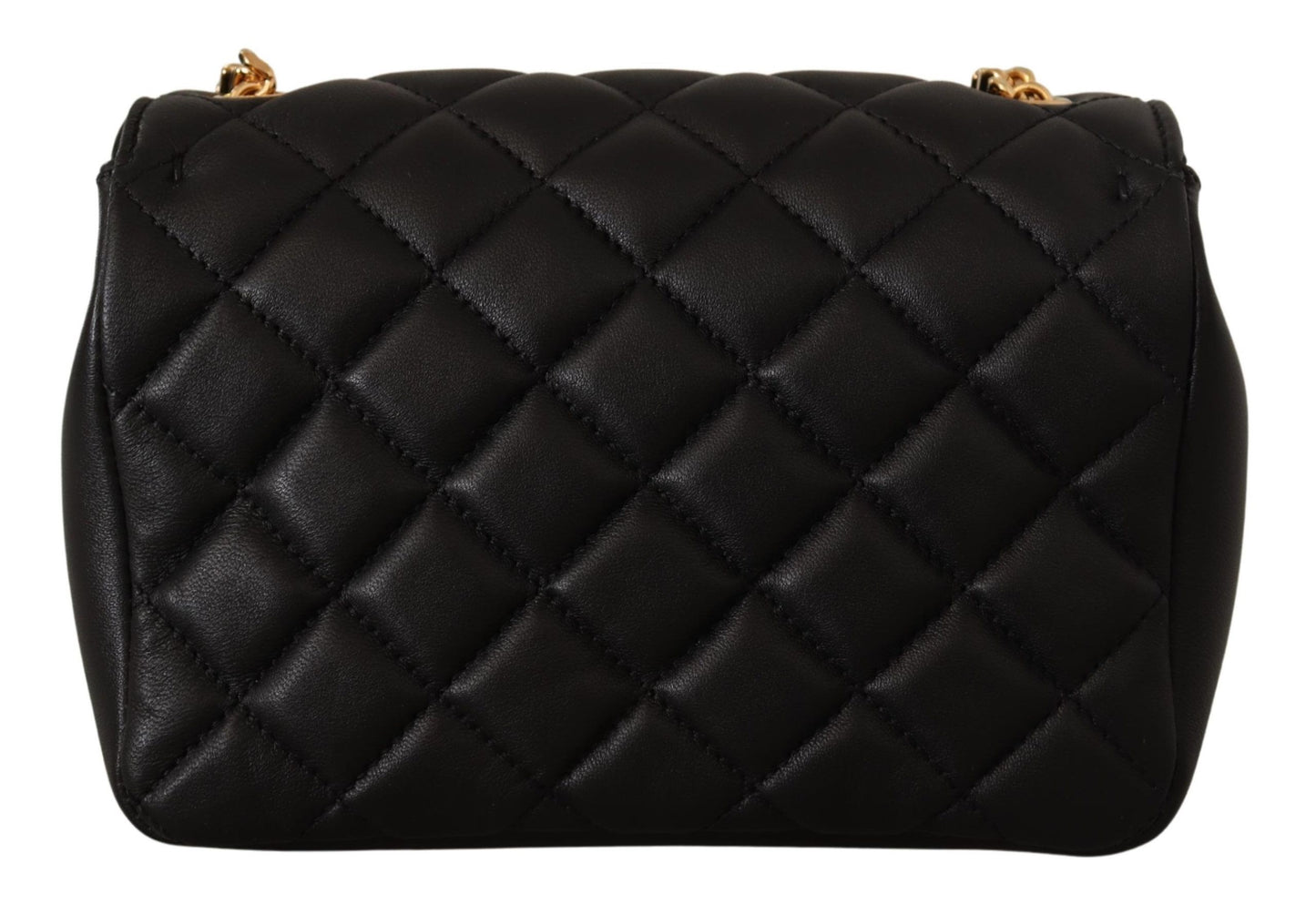 Elegant Quilted Nappa Leather Shoulder Bag