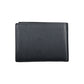 Sleek Blue Leather Wallet with Ample Space