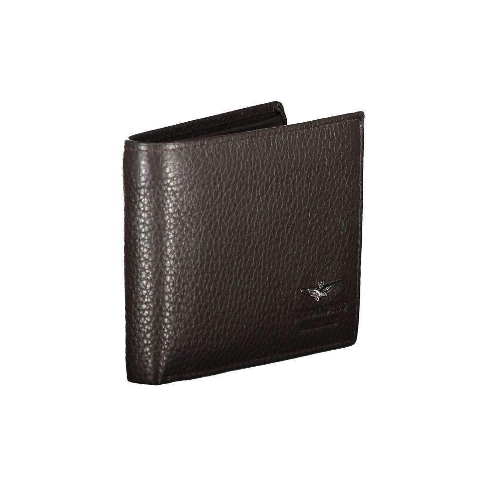 Elegant Dual-Compartment Leather Wallet