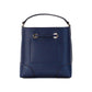 Mercer Small Navy Pebbled Leather Bucket Crossbody Bag Purse