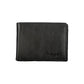 Elegant Black Leather Dual Compartment Wallet