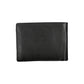 Elegant Black Leather Dual Compartment Wallet