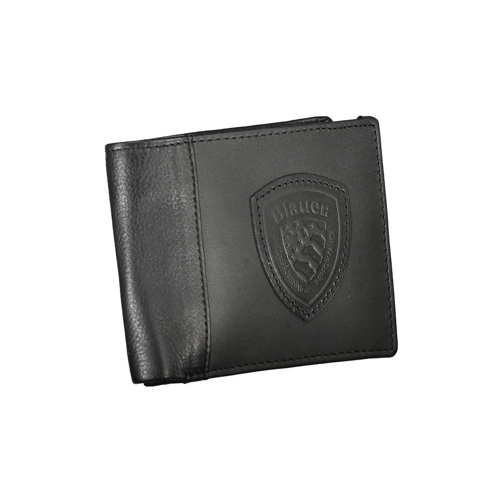 Elegant Dual Compartment Leather Wallet