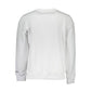 Crisp White Long Sleeve Crew Neck Sweatshirt