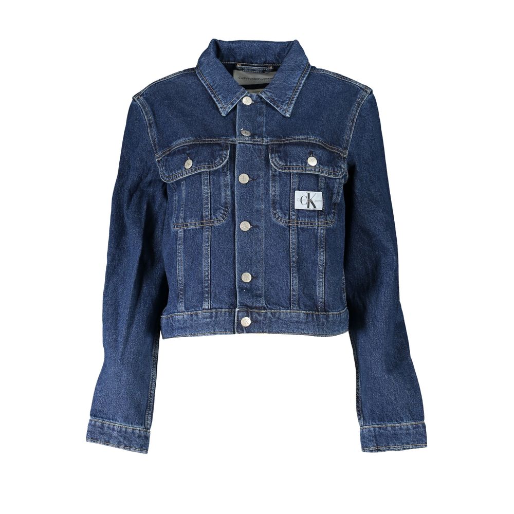 Chic Long Sleeved Denim Jacket