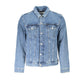 Chic Slim Fit Blue Jeans Jacket