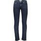 Elevated Blue Jeans with Signature Contrast Detail