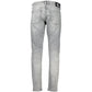 Sleek Slim Taper Washed Gray Jeans